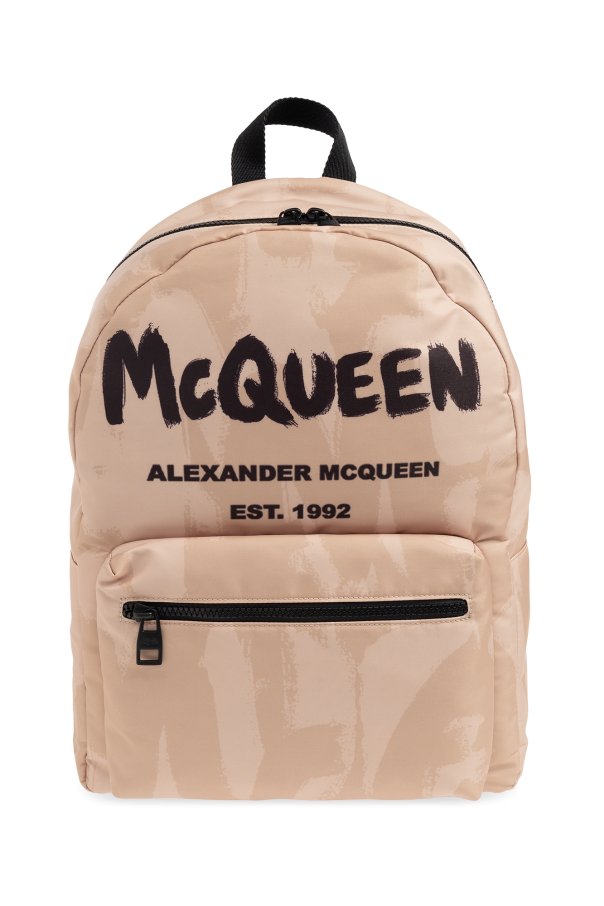 ‘Metropolitan’ backpack with logo od Alexander McQueen