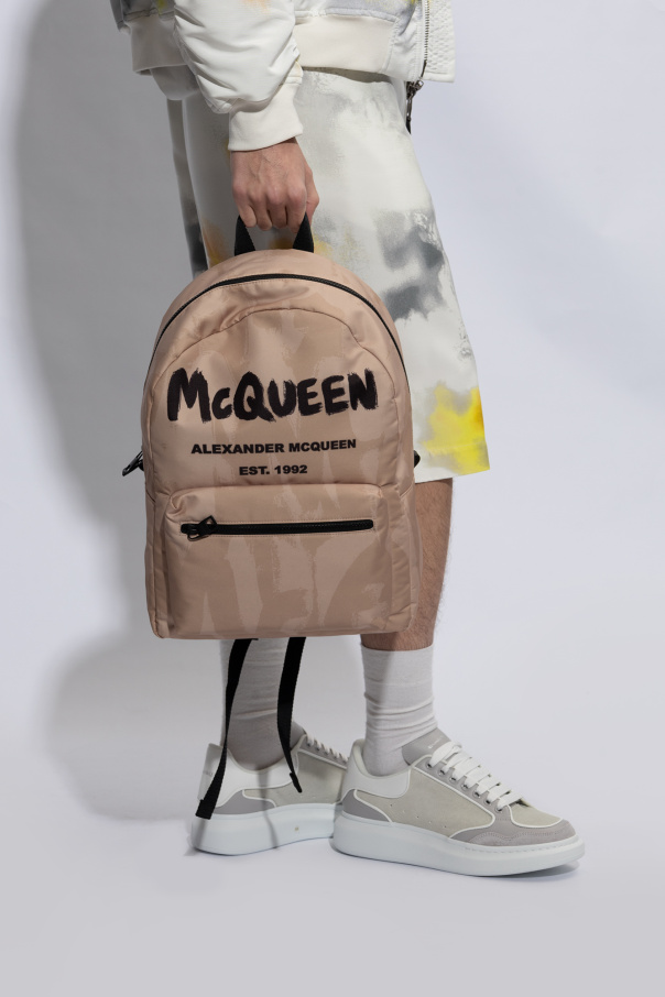 Alexander McQueen Plecak z logo ‘Metropolitan’