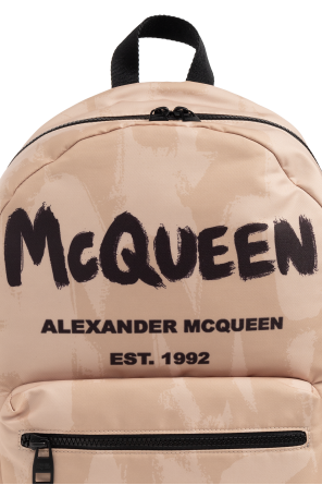 Alexander McQueen Plecak z logo ‘Metropolitan’