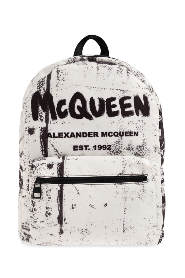 Backpack with logo od Alexander McQueen