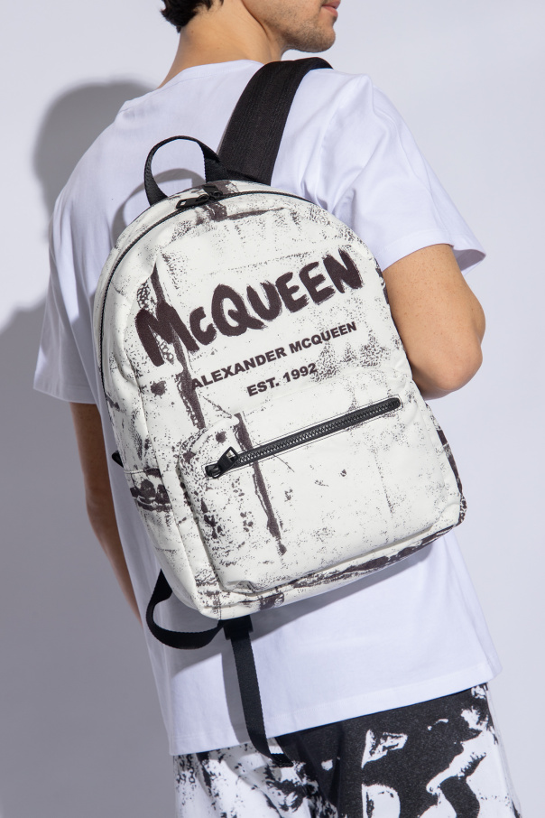 Alexander McQueen Plecak z logo