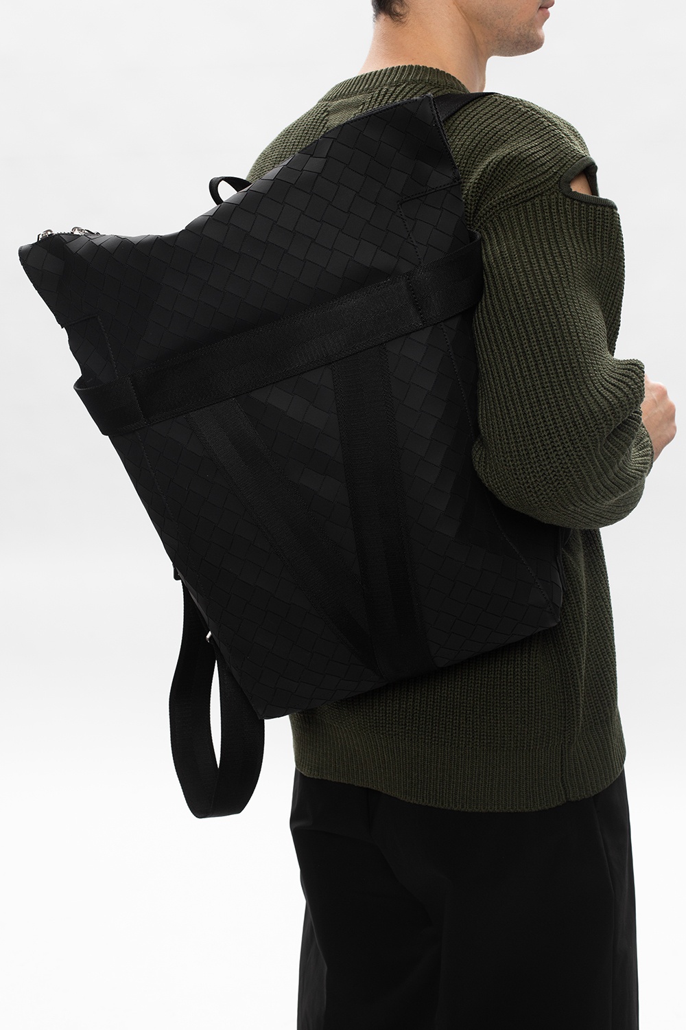 Bottega Veneta Backpack with decorative trims