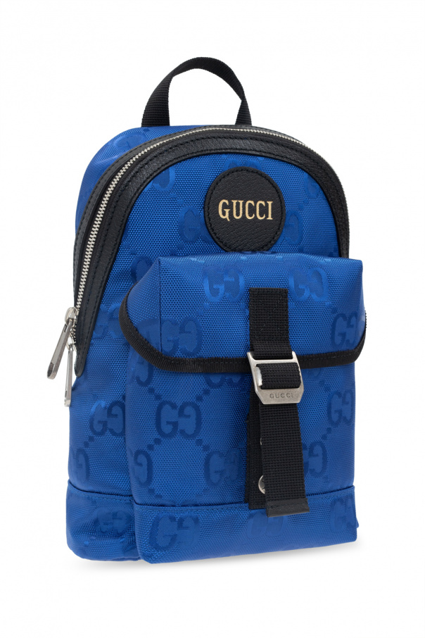 Blue Backpack with logo Gucci - Vitkac France