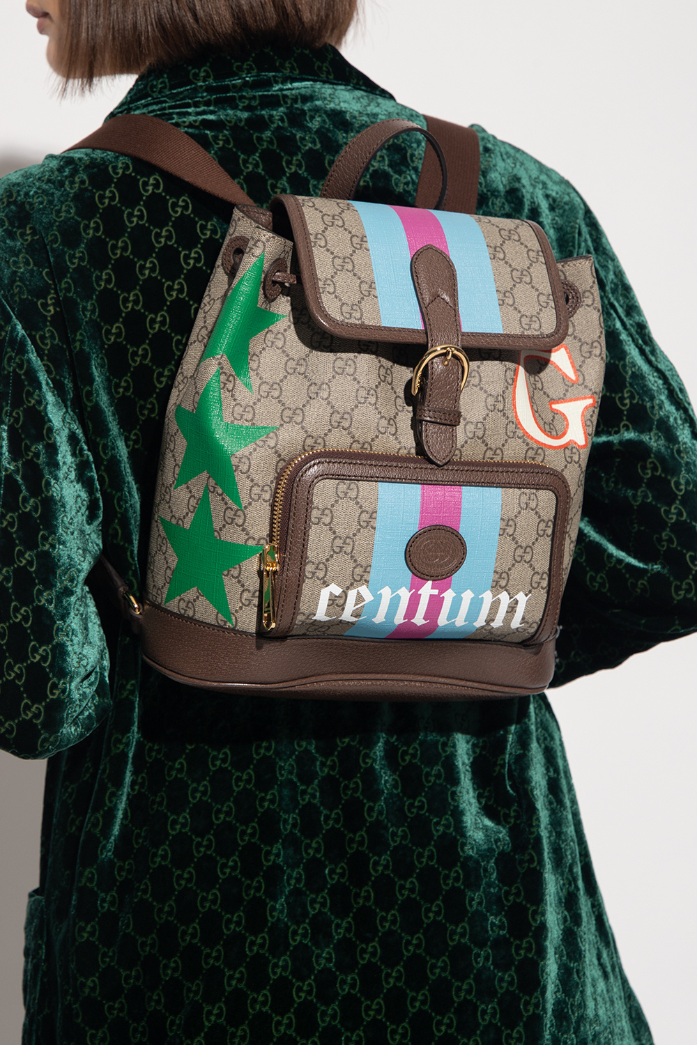 Gucci GG Supreme canvas backpack