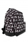 Balmain Kids Backpack with logo