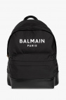 Balmain Kids BLACK Backpack with logo