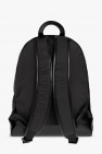 Balmain Kids BLACK Backpack with logo