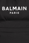 Balmain Kids BLACK Backpack with logo