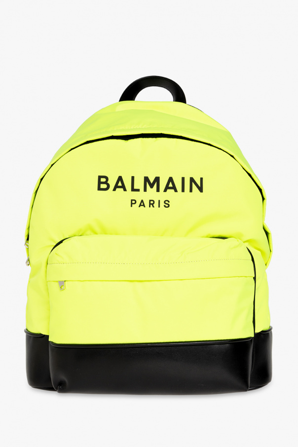 balmain west Kids Backpack with logo