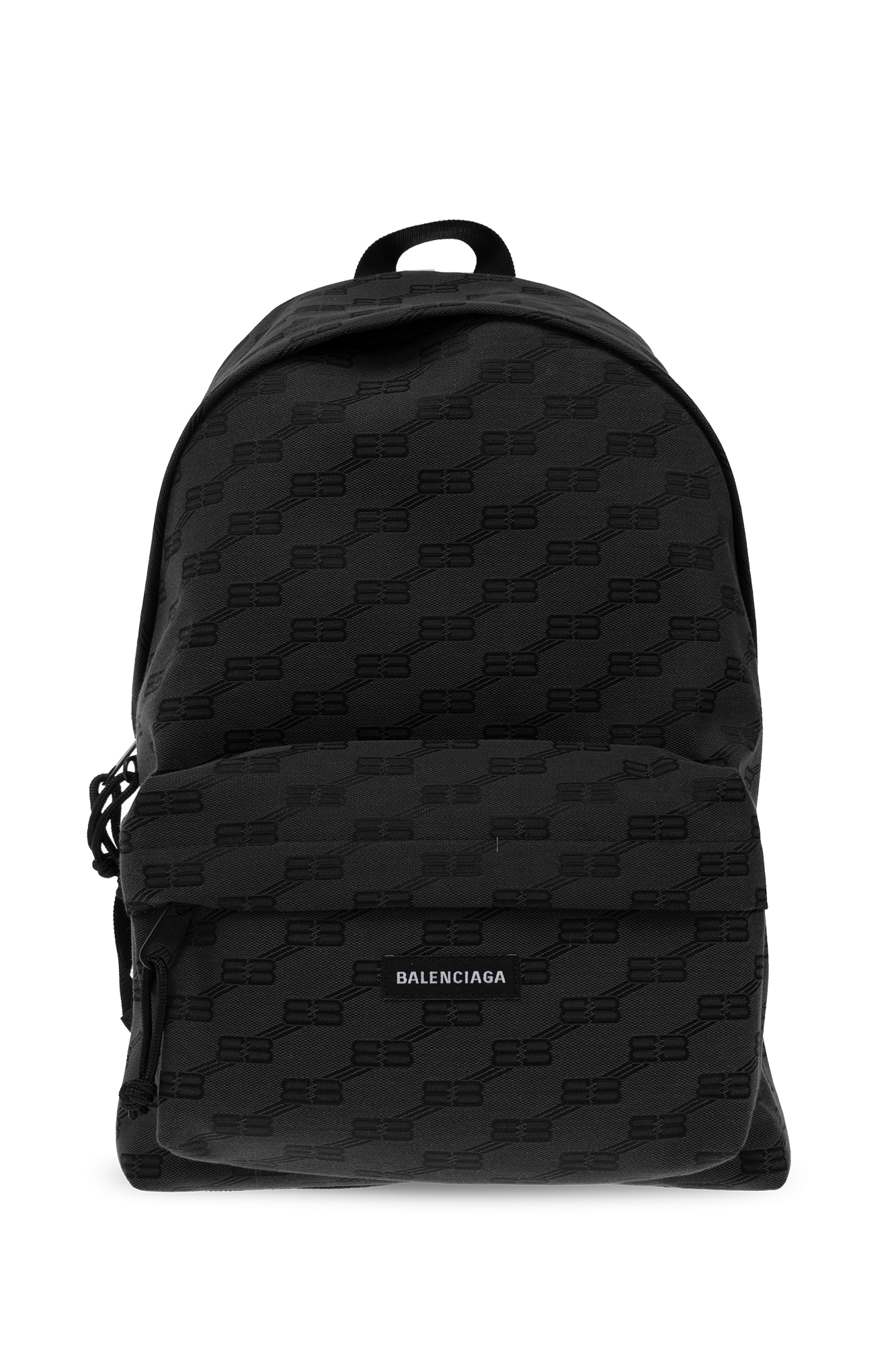 Balenciaga 'Signature' monogrammed backpack, GenesinlifeShops, multi-pocket laptop bag from