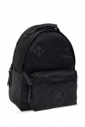 Versace jeans Patent Couture Logo-appliquéd backpack