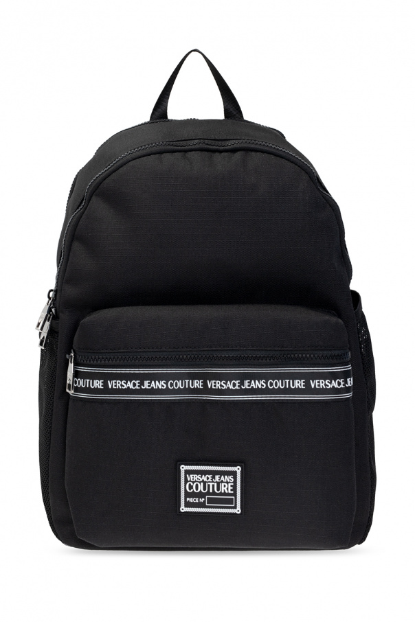 Versace Jeans Couture Logo-appliquéd backpack