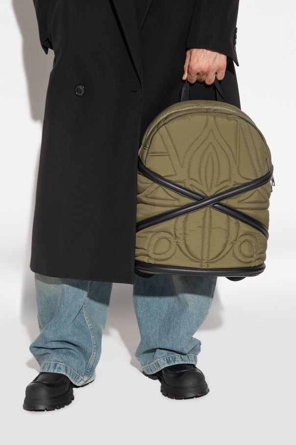 Alexander McQueen blanches backpack