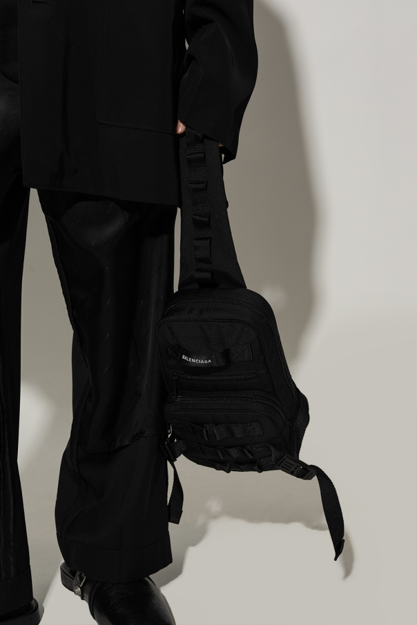 Balenciaga ‘Army’ one-shoulder Mesh backpack
