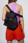 Versace Jeans Couture BLACK Backpack with decorative buckles