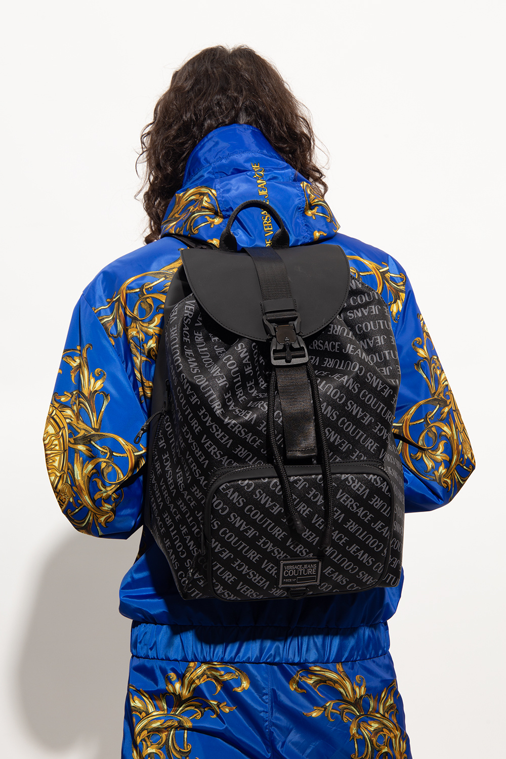 Versace Jeans Couture Printed backpack | Men's Bags | Vitkac