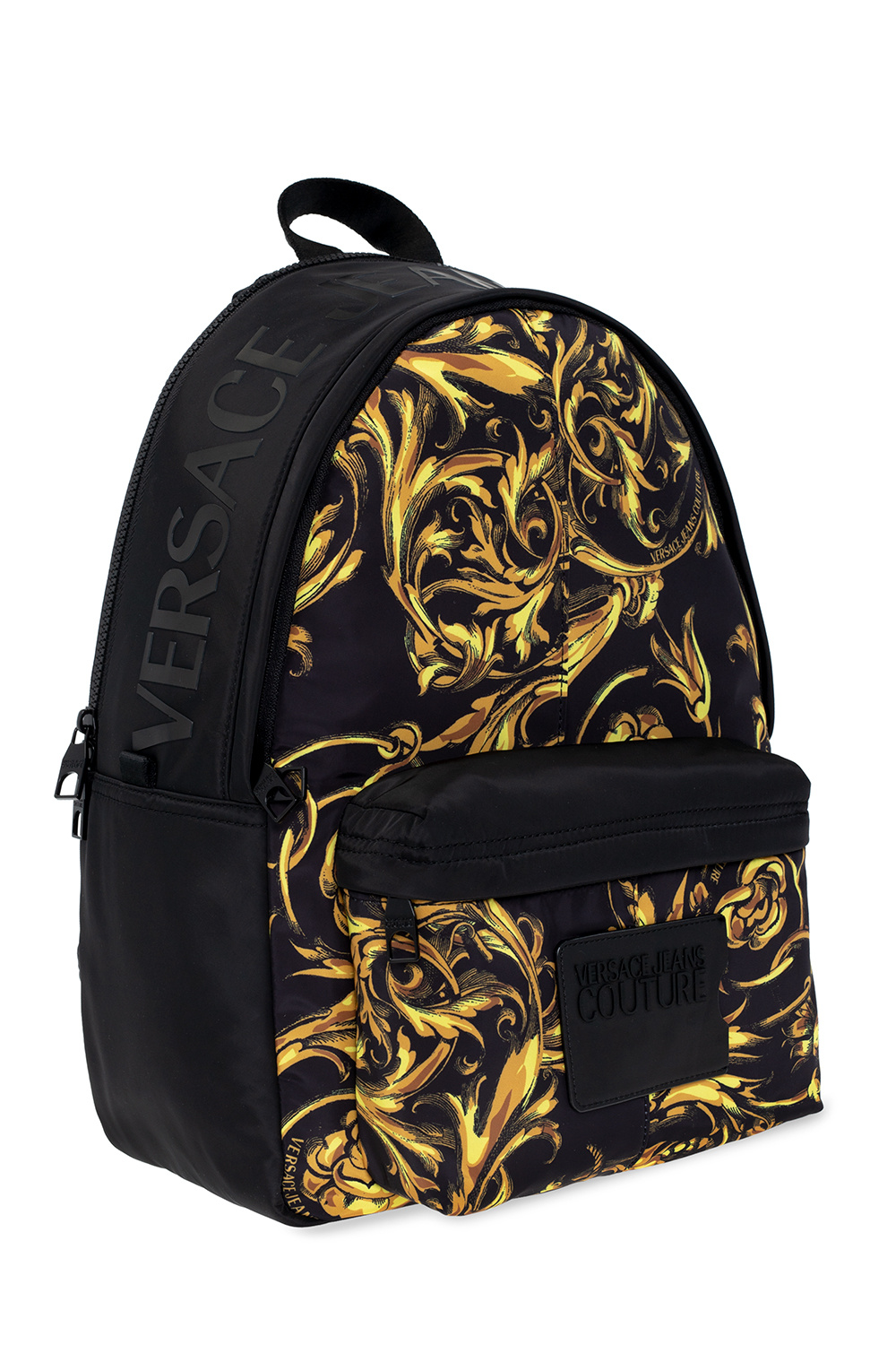 Versace smocked jeans Couture Backpack with ‘Regalia Baroque’ motif