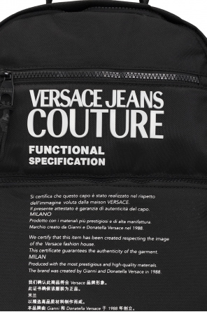 Versace Camo jeans Couture Printed backpack