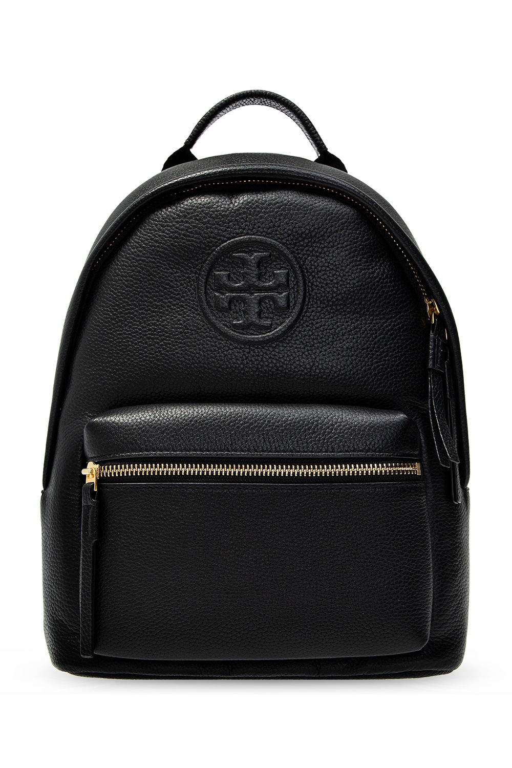 TORY BURCH: Perry bag in textured leather - Black