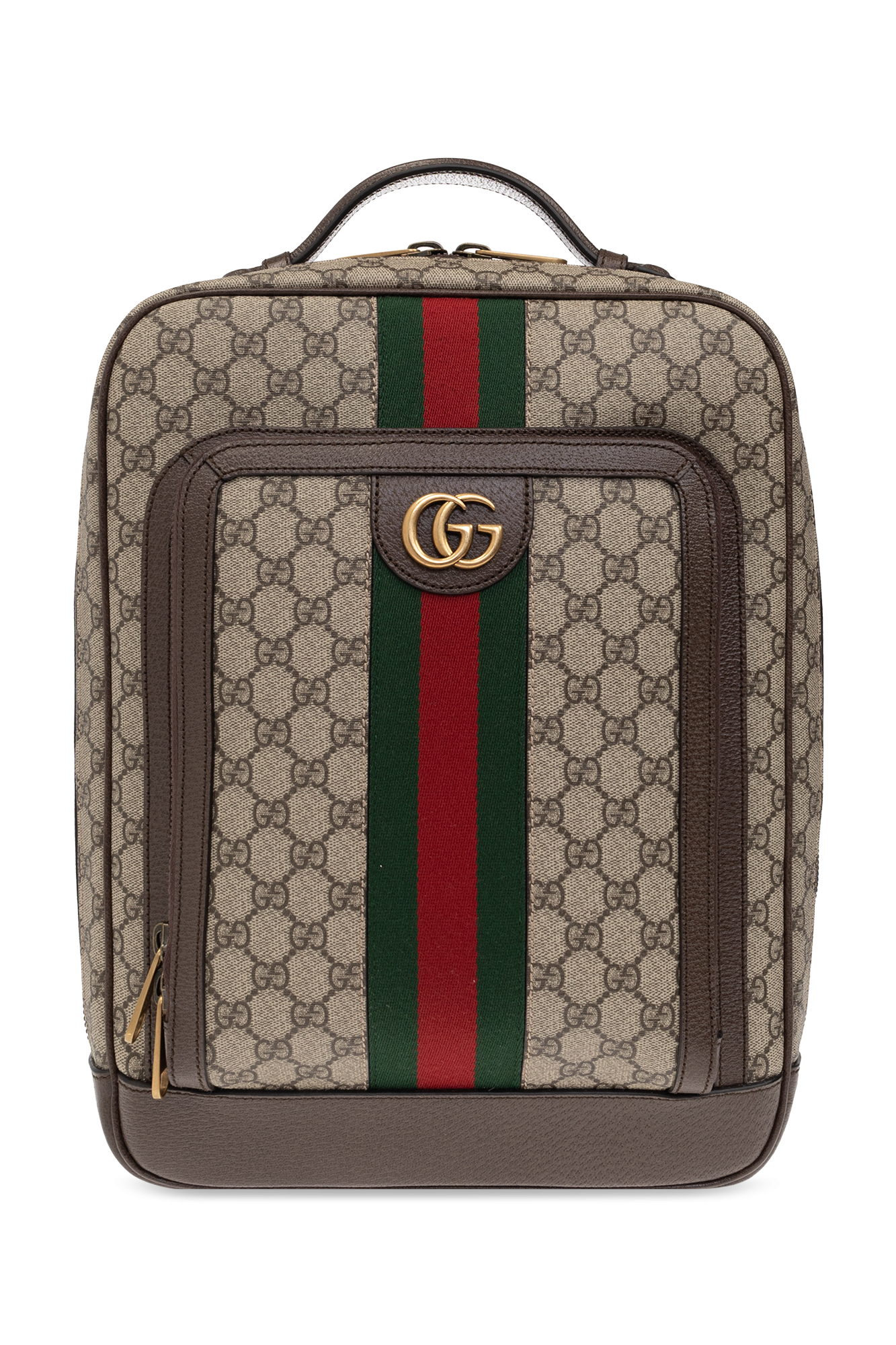 Gucci GG Supreme Monogram Medium Backpack Black