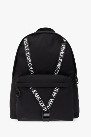 ‘v-webbing’ backpack od Pharrell hooded puffer jacket