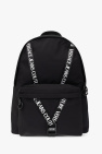 Versace Jeans Couture BLACK ‘V-Webbing’ backpack