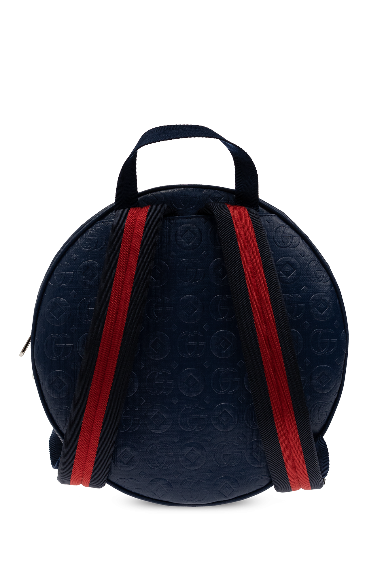 gucci metallic Kids Backpack with logo