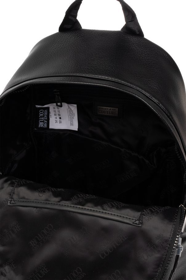 Stella McCartney Girls Black Logo Backpack | Junior Couture UK