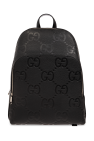 Gucci BLACK Monogrammed backpack