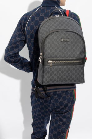 Monogrammed backpack od Gucci
