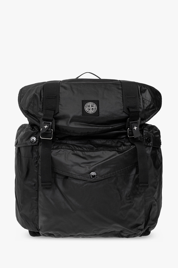 Stone Island Logo-patched backpack