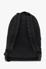 Stone Island Kids BLACK Backpack with logo