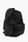 Stone Island Kids BLACK Backpack with logo