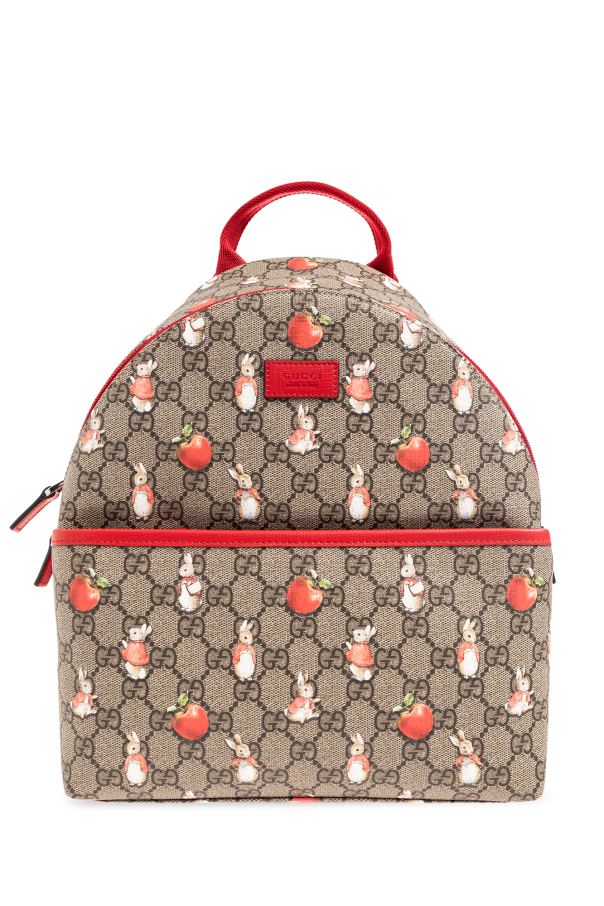 Gucci Kids gucci marmont backpack 2 red black Gucci Kids