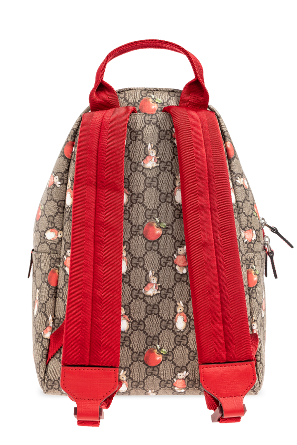 Gucci Kids ophidia backpack rosa gucci torba rosa Gucci Kids