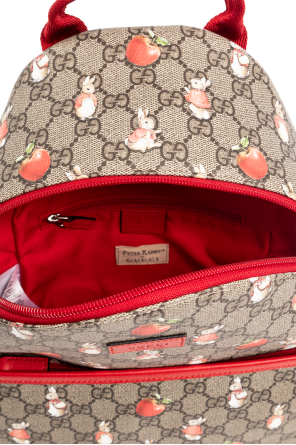 Gucci Kids gucci marmont backpack 2 red black Gucci Kids