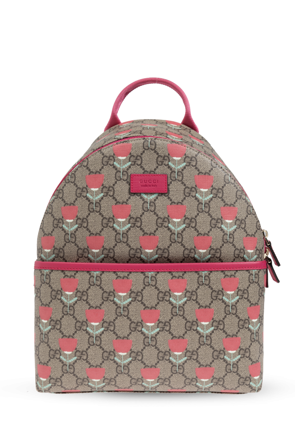 Gucci Kids Plecak z dekoracyjnym nadrukiem