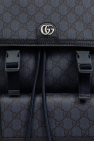Gucci NAVY BLUE Backpack Ophidia Large