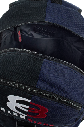 Balenciaga Backpack with embroidered logo