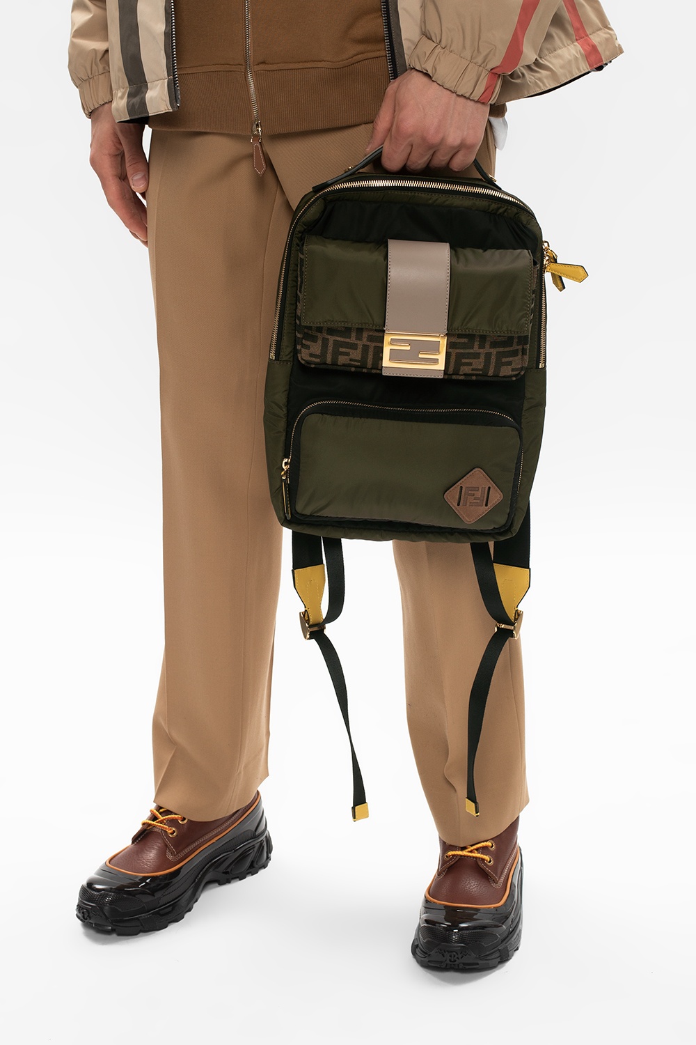 fendi pants Backpack with logo
