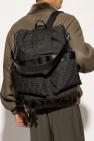 Fendi BLACK Backpack with monogram