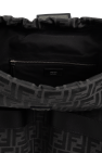 Fendi BLACK Backpack with monogram