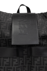 Fendi BLACK Backpack with monogram
