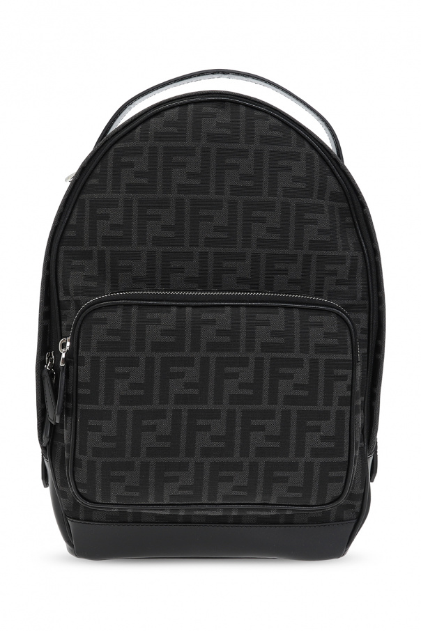 FENDI FF jacquard backpack - Grey