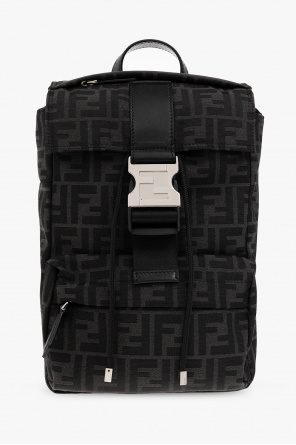 One-shoulder backpack with monogram od Fendi