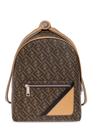 Monogrammed backpack od Fendi