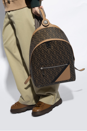 Monogrammed backpack od Fendi
