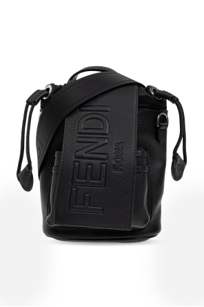 Leather shoulder bag