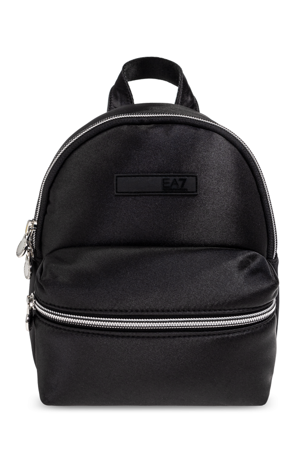 Backpack with logo patch od EA7 Emporio Armani