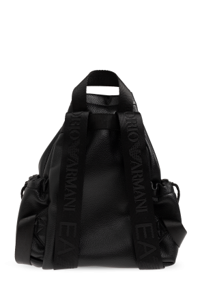 EA7 Emporio Armani Backpack made of eco leather